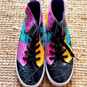 Jack & Sally Nightmare Before Christmas High Tops